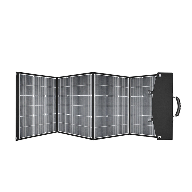 JNTUMIYA 400W Monocrystalline ETFE Flexible Portable Foldable Solar Panel Folding Solar Panel Blanket for Outdoor Camping Glam