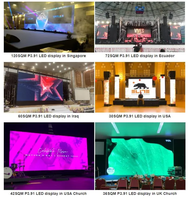 Écran LED extérieur étanche de grande taille P6 P8 P10 pour la publicité dans les centres commerciaux