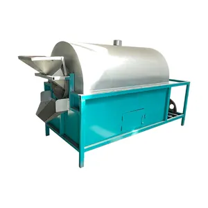 Automatic Peanut Roasting And Filling Machine Groundnut Frying Peeling Dry Nuts Roast Flavoring Packaging Line Price For Sale