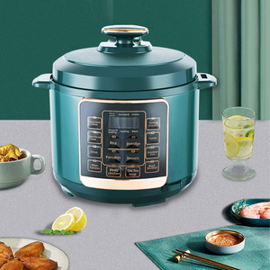 Nồi Cơm Điện Chống Dính Màu Xanh Lá Cây 5L 6L Chất Lượng Thiết Kế Mới 2022 Nồi Thông Minh Nồi Áp Suất Điện Bán Buôn Đa Năng - Product Image 2