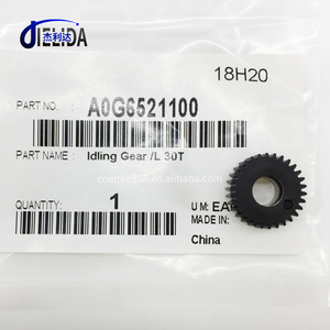 Engranaje Ldling/L 30T A0G6521100 Original BH951 BH1200 BH1051 BH1052 BH1250 para Konica Minolta Ldling Gear/ L 30T Copiadora Par de repuesto - Product Image 4