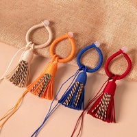 Colgante para Teléfono Móvil con Borla de Estilo Tibetano de 5 cm, Marca RUNSHENG, Modelo RS-CT0012, Fabricante Mayorista