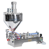 ZONESUN ZS-GTJ Matériau Visqueux Machine de Remplissage Aliments Équipement D'emballage Bouteille Remplisseur 500ML Liquides L'eau Remplisseur De Dosage