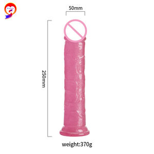 Hoch transparenter TPE Realistischer wasserdichter Saugnapf <span class=keywords><strong>dildo</strong></span> - Product Image 4