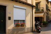 Volet roulant isolant en aluminium antivol avec télécommande pour entrepôt et appartement, ouverture par tirage, méthode de roulement pour porte