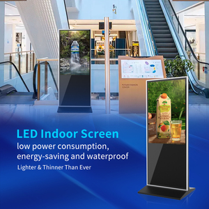 Pantalla Táctil Android Windows de 55/65 Pulgadas, Tótem Publicitario, Pantalla LCD 4K HD Ultrafina, Señalización Digital de Pie <span class=keywords><strong>para</strong></span> Interiores - Product Image 4