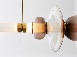 Đèn Thả Trần Ecojas, Đèn LED Khuếch Tán Hình Cầu Thủy Tinh Thổi Phong Cách Sống, Biệt Thự Nhà Khách, Khách Sạn, Hình Cầu - Product Image 4