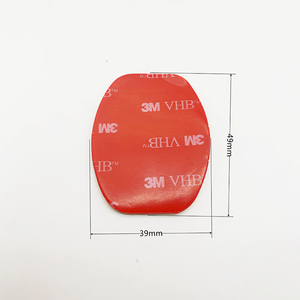 Haute qualité <span class=keywords><strong>3M</strong></span> autocollant VHB adhésif plat incurvé support pour GoPro accessoires casque planche de surf support pour GoPro 7 8 9 10 11 12 13 - Product Image 5