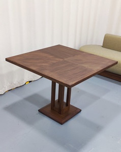 Chic Compact Square Solid <b>Wood</b> Minimalist High Quality Eating Counter Smooth Flat Tabletop <b>Small</b> Meal Stand <b>Table</b> Storage - Product Image 1