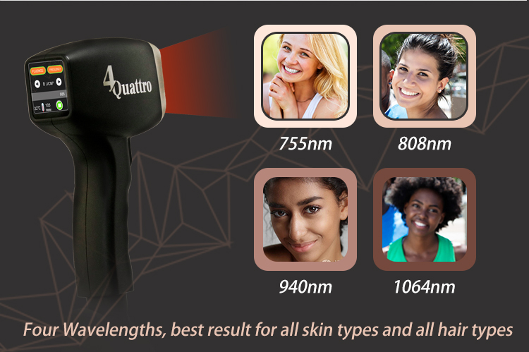 2023Newest 4K 1000W1200W1600W Triple wave Platinum Titanium/808nm laser diode hair removal/755 8081064 diode laser machine price