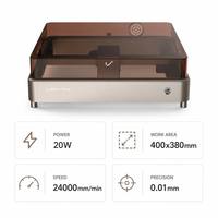 Grabador Láser Profesional con Soporte para Windows y Mac OS, Software Lightburn, Máquina de Marcado Láser para Manualidades Personalizadas