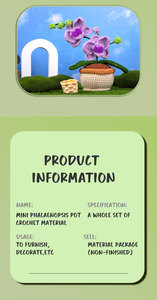 Kit de crochet de bricolage décoration d'<span class=keywords><strong>animaux</strong></span> adorables avec <span class=keywords><strong>livre</strong></span> d'instruction et vidéo - Product Image 3