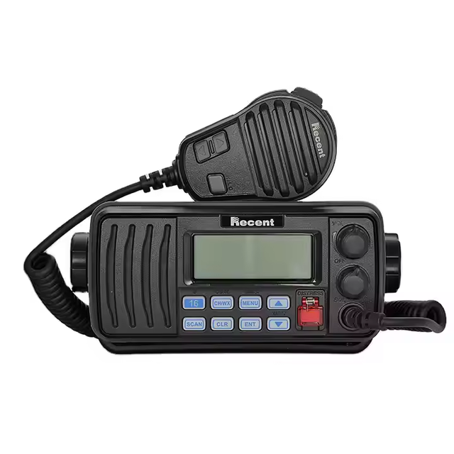 Recent RS-508M VHF Marine Transceiver Built-in Class B DSC Walkie Talkie Marine VHF Intercom IP67 VHF Mobile Radio Base Station