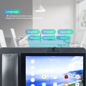 Teléfono <span class=keywords><strong>Fijo</strong></span> Inalámbrico Inteligente con Tarjeta SIM 4G LTE, Terminal Telefónico PSTN para Escritorio, Hotel, Hogar <span class=keywords><strong>y</strong></span> Oficina, Teléfono Android - Product Image 4