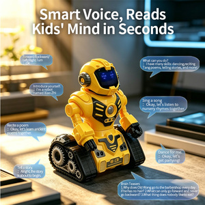 Robot jouet éducatif à commande vocale, robot interactif électrique dansant, chantant et racontant des histoires pour enfants, cadeau d'anniversaire, vente en gros - Product Image 3