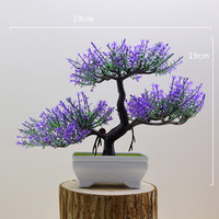Tanaman Bonsai Buatan, Pohon Kecil dalam Pot, Bunga Pot, Hiasan Pot untuk Dekorasi Taman, Dekorasi Rumah, Dekorasi Meja