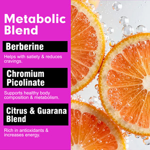 Cápsulas OEM ODM para el Metabolismo Femenino con Berberina, Picolinato de Cromo, Mezcla de Cítricos y Guaraná, Cápsulas que Activan el Metabolismo - Product Image 2