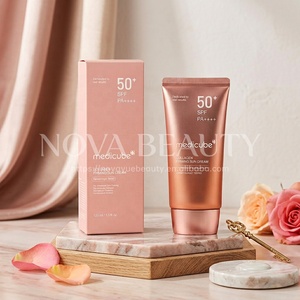 Protector Solar Reafirmante de Colágeno con Ácido Hialurónico SPF 50, <span class=keywords><strong>Crema</strong></span> Solar Iluminadora, Producto Más Vendido de Medicuube - Product Image 3