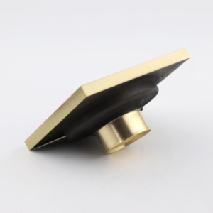 Bronzo antico 4 Pollici Anti Intasamento Piazza Bagno <span class=keywords><strong>Doccia</strong></span> In Ottone <span class=keywords><strong>Scarico</strong></span> A Pavimento con Coperchio Rimovibile - Product Image 3