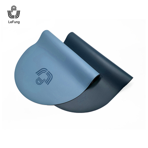 Colchonetas de yoga PU con logotipo personalizado, colchonetas de <span class=keywords><strong>ejercicio</strong></span> de alta densidad antideslizantes para gimnasio, estudio de fitness y entrenamientos en Casa - Product Image 6