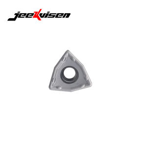 Herramienta de torneado JEEKVISEN WCMT080412-SF JA115P, inserto de carburo para taladro en U, para mecanizado en torno CNC - Product Image 2