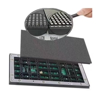 Module d'écran LED extérieur P4 SMD 320*160mm IP65 SDK haute luminosité couleur pleine pour usine, panneau LED extérieur