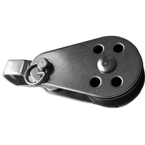 Polea de acero inoxidable de 25 mm de diámetro con rodamiento para almacenamiento de cuerda de kayak y protección contra el desgaste - Product Image 2