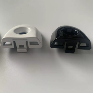 Couvre-poignée de porte Nissan 806441KK0D en fibre de carbone noire et plastique blanc - Product Image 4
