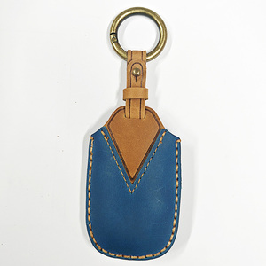 Crazy Horse cuir nouveaux accessoires sans clé voiture clé à distance housse protéger coque sac pour Chery Jetour 2020 2021 <span class=keywords><strong>2022</strong></span> - Product Image 2