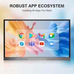 Hot bán 86 inch kích thước lớn tương tác LCD màn hình phẳng kép thông minh hệ thống màn hình cảm ứng kỹ thuật số Hội Đồng Quản trị cho kinh doanh & giảng dạy - Product Image 2