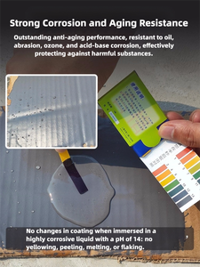 <span class=keywords><strong>Rivestimento</strong></span> impermeabile resistente all'acqua in poliuretano <span class=keywords><strong>per</strong></span> la costruzione di tetti <span class=keywords><strong>soffitti</strong></span> in acciaio Color polipropilene perdite di riparazione CE - Product Image 3