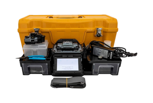 Fsm90s nối máy FTTH sợi quang thiết bị công cụ Nhật Bản Fuji Kura 90S + fibre optic Fusion splicer với CT 50 Cleaver - Product Image 3