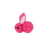 Pompons en fausse fourrure de lapin en laine islandaise hautement élastique, accessoires pour cheveux DIY, embellissements pour lanternes, vêtements