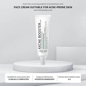 Crème Booster Anti-Acné Personnalisée à la Centella Asiatica <span class=keywords><strong>pour</strong></span> Peaux Grasses, Extrait d'Arbre à Thé, Baume Hydratant Éliminateur de Cicatrices d'Acné - Product Image 4