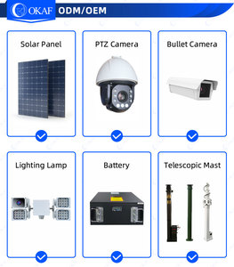 2026 New <strong>Security</strong> Trailer with <strong>Camera</strong> and Telescopic Mast for Construction CCTV <strong>Camera</strong> Solar Powered Solar Surveillance Trailer - Product Image 3