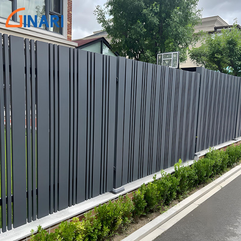 European Aluminum Outdoor Fence Gate with