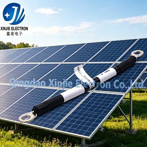 Câble d'alimentation en cuivre étamé à courant élevé avec bornes à double anneau, 600V 125 ° Faisceau de câbles isolés pour applications d'onduleurs - Product Image 6
