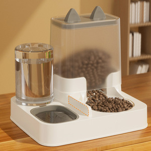 Bols automatiques pour nourriture et eau pour chats sur mesure, distributeurs de nourriture et d'eau pour chats, articles pour animaux de compagnie. - Product Image 1