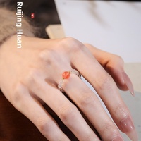 Bague en cristal blanc naturel Nanhong vintage pour femmes, bijoux de mode, fournisseur en gros