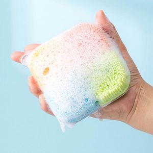 Hot Selling Soft <b>Silicone</b> Shampoo & Scalp Brush, Hair Wash & Massage <b>Tool</b>, Anti-Itch Body & Pet Bath Scrubber - Product Image 3