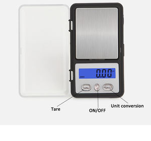 Laboratuvar Gem elmas altın tartı DS-19 için 200g hassas ile 0.01 dijital paslanmaz çelik cep ölçeği LCD ekran g - Product Image 2