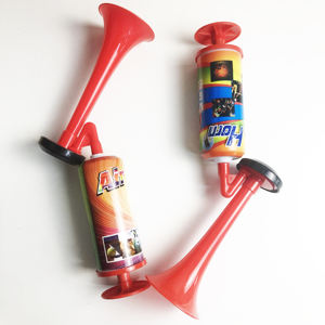 תפור לפי מידה יד משאבת פלסטיק אוויר יצרנית רעש צופר כדורגל צופר אוהד פלסטיק כדורגל מכה קרנות - Product Image 3