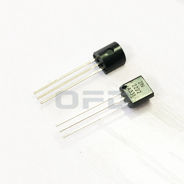 2N2222 TO-92 Bipolar Transistor Through Hole NPN Small Signal General Purpose Amplifiers & Switches Bipolar Transistor 2N2222
