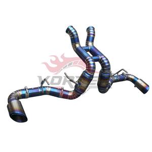 Tubo de Escape Recto de Titanio Vortex, Tubo en X, Escape Medio para McLaren 570S 570GT 540C 3.8L 2015-2023, Estilo de Pista sin Válvulas - Product Image 4