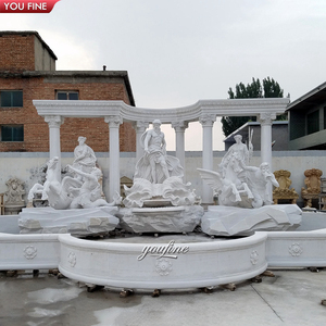 Grande <span class=keywords><strong>Fontana</strong></span> in marmo da giardino all'aperto <span class=keywords><strong>Fontana</strong></span> Di trogos - Product Image 5