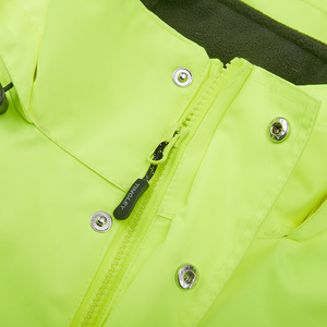 300D PU Tráng Không Thấm Nước Windproof Phản Quang An Toàn Áo Khoác Mùa Đông Áo Khả năng Hiển 2020 Cao ANSI/Isea 107 Lớp 3 - Product Image 3