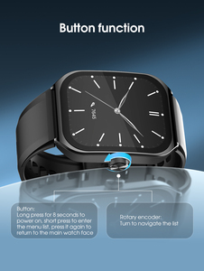 LDNIO SW04 Montre Intelligente AMOLED Bracelet en Silicone Gel à la Mode IP68 Étanche Compatible Android Rappel d'Appel Horloge Calendrier - Product Image 5