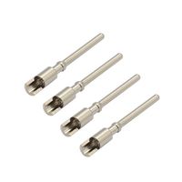 Fourniture d'usine Mâle Femelle 1.0 Pogo Pin Or Argent Placage