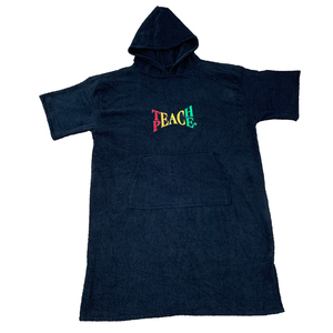 Asciugamano con cappuccio in cotone per il cambio dell'avventura marina asciugamano da bagno con cappuccio poncho da surf per il nuoto all'aperto - Product Image 3