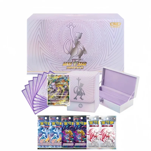 Cartas Coleccionables Originales de Pokémon TCG, Juego en Chino Simplificado 8.0, Charizard Vstar, <span class=keywords><strong>Mewtwo</strong></span>, Caja de Regalo Coleccionable, Regalo para Niños - Product Image 2